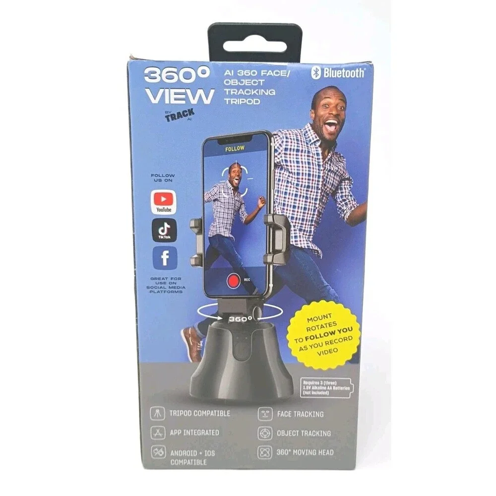 360 Degrees View By Track, Rotation Smart Personal Stabilizer, Tracker NIB